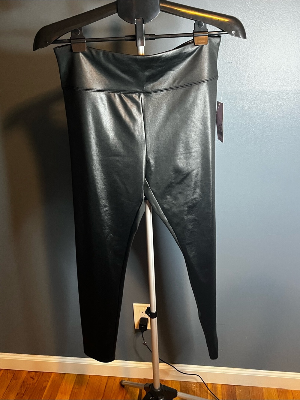Wild Fable Faux Leather Black Leggings